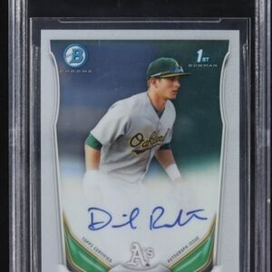 2014 Bowman Chrome Daniel Robertson 1st Prospect AUTO BGS 9.5 Gem Mint 💎